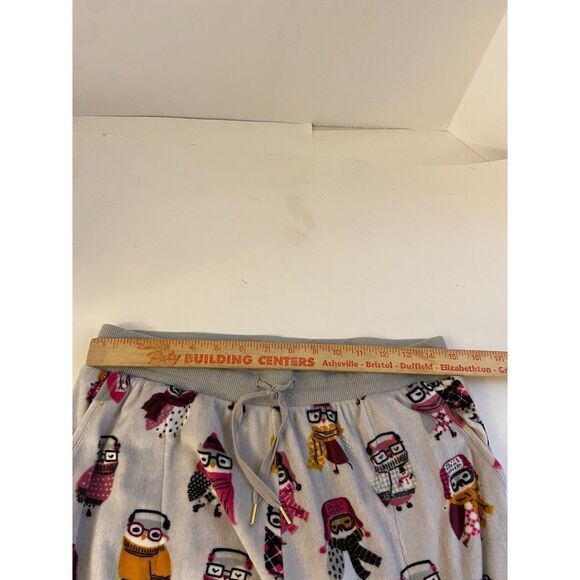 Secret Treasures Gray Owl PJ Pants Super Soft Medium M 8-10 Pockets - Picture 3 of 5